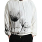 Dolce & Gabbana Elegant Floral Silk Hooded Pullover