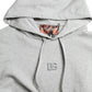 Dolce & Gabbana Chic Gray Logo Hooded Cotton Sweater