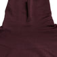 Dolce & Gabbana Maroon Turtleneck Viscose Sweater