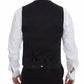 Dolce & Gabbana Classic Gray Wool Blend Dress Vest