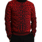 Dolce & Gabbana Elegant Leopard Turtleneck Sweater