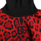 Dolce & Gabbana Elegant Leopard Turtleneck Sweater