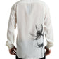 Dolce & Gabbana Elegant Floral Silk Dress Shirt