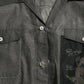 Dolce & Gabbana Elegant Dark Gray Cotton Button-Down Shirt