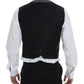 Dolce & Gabbana Elegant Single Breasted Gray Dress Vest