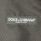 Dolce & Gabbana Elegant Gray Wool Blend Dress Vest