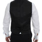 Dolce & Gabbana Elegant Gray Wool Formal Dress Vest