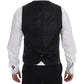 Dolce & Gabbana Elegant Black Wool Dress Vest