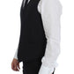 Dolce & Gabbana Elegant Black Wool Dress Vest