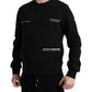 Dolce & Gabbana Elegant Crewneck Black Pullover Sweater