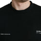 Dolce & Gabbana Elegant Crewneck Black Pullover Sweater