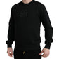 Dolce & Gabbana Elegant Black Cotton Pullover Sweater