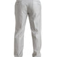 Dolce & Gabbana Elegant Silver Slim Fit Wool-Silk Suit