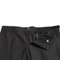 Dolce & Gabbana Elegant Dark Grey Skinny Dress Pants