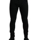 Dolce & Gabbana Elegant Black Cotton Skinny Jeans