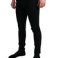 Dolce & Gabbana Elegant Black Cotton Skinny Jeans