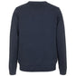 Fred Mello Chic Blue Cotton Crew Neck Sweater