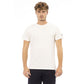 Baldinini Trend "White Cotton Men T-Shirt"