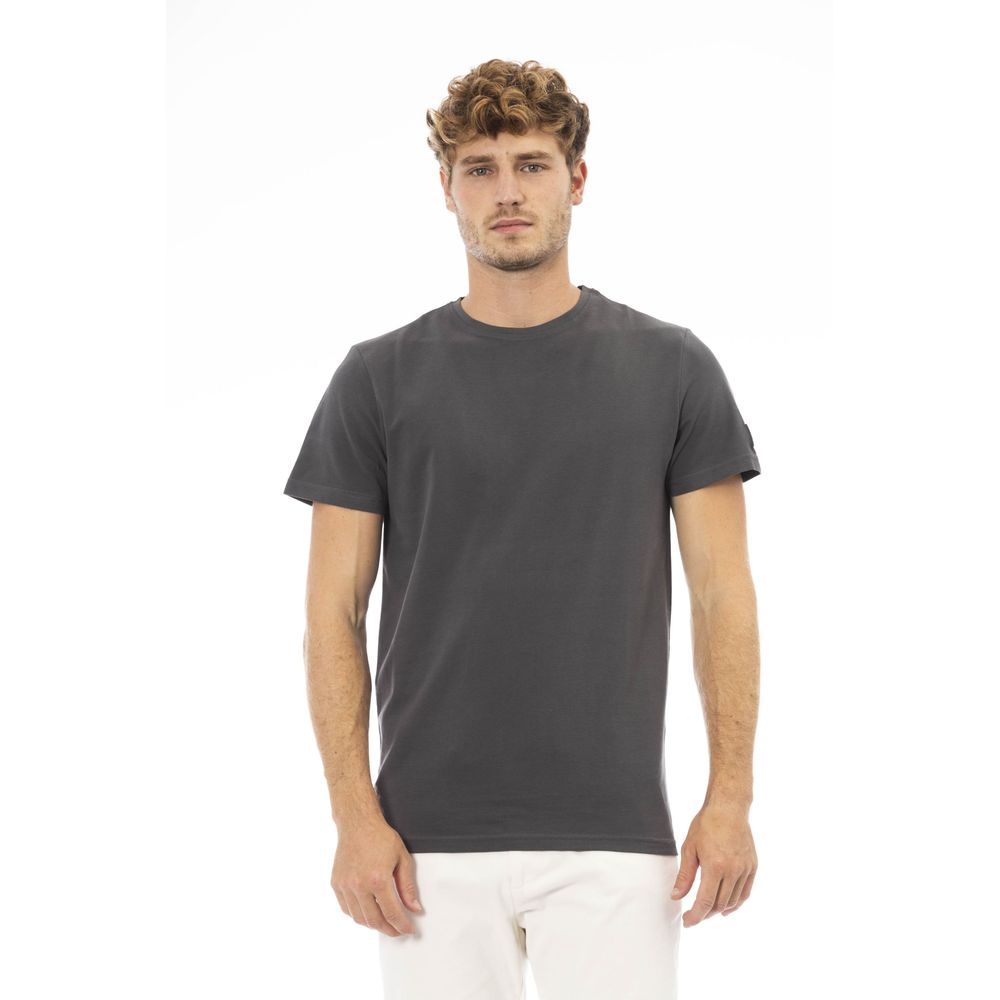 Baldinini Trend Gray Cotton Men T-Shirt