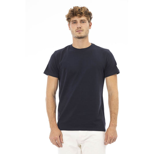 Baldinini Trend Blue Cotton Men T-Shirt