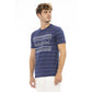 Baldinini Trend Blue Cotton Men T-Shirt