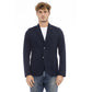 Distretto12 Blue Cotton Men Blazer