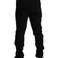 Dolce & Gabbana Elegant Black Cotton Blend Jogger Pants