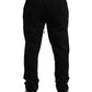 Dolce & Gabbana Elegant Black Cotton Jogger Pants