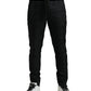 Dolce & Gabbana Elegant Striped Nylon Joggers