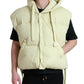 Dolce & Gabbana Sunny Yellow Nylon Puffer Hooded Jacket