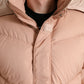 Dolce & Gabbana Chic Coral Hooded Puffer Jacket