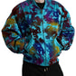 Dolce & Gabbana Multicolor Polyester Bomber Jacket