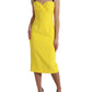 Dolce & Gabbana Sunshine Chic Sleeveless Midi Dress