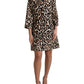 Dolce & Gabbana Leopard Print A-Line Mini Dress