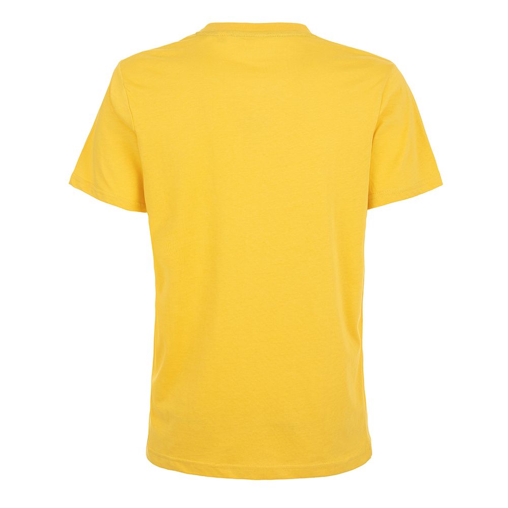 Fred Mello Sunshine Yellow Cotton Crewneck Tee