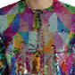 Dolce & Gabbana Multicolor Sequined Long Jacket