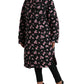 Dolce & Gabbana Elegant Floral Print Trench Coat Jacket