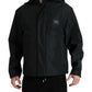 Dolce & Gabbana Sleek Black Windbreaker Jacket