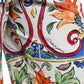 Dolce & Gabbana Majestic Majolica Print Bermuda Shorts