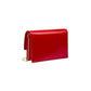 Love Moschino Chic Crimson Crossbody - Varnished Elegance