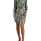 Dolce & Gabbana Multicolor Geometric Silk Mini Dress