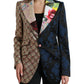 Dolce & Gabbana Elegant Multicolor Patchwork Blazer