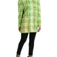 Dolce & Gabbana Exquisite Sequined Long Coat Jacket in Green