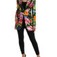 Dolce & Gabbana Elegant Multicolor Silk Blend Floral Blazer