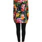 Dolce & Gabbana Elegant Multicolor Silk Blend Floral Blazer