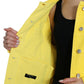 Dolce & Gabbana Chic Yellow Denim Button-Down Jacket