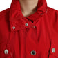 Dolce & Gabbana Elegant Red Long Sleeve Jacket