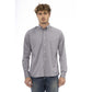 Baldinini Trend Gray Cotton Men Shirt