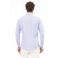 Baldinini Trend Light Blue Cotton Men Shirt