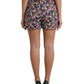 Dolce & Gabbana Vibrant High Waist Floral Shorts